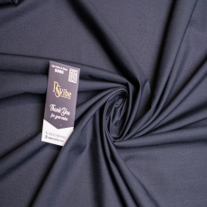 Premium Unstitched Men’s Slate Blue Dress – Wash & Wear Fabric