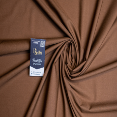 Premium Unstitched Men’s Caramel Brown Dress – Soft Wash & Wear Fabric