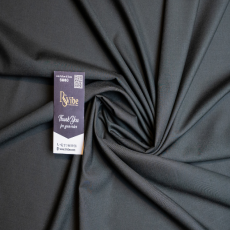 Premium Unstitched Men’s Deep Charcoal Grey Dress – Wash & Wear Fabric